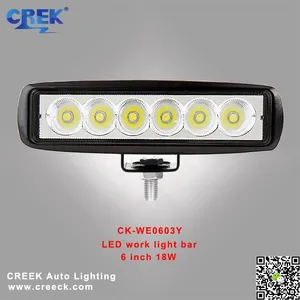6 INCH 18W LED WORK LIGHT BAR thumbnail-1