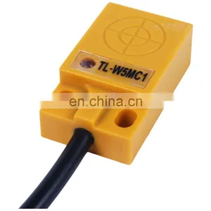 TL-W5MC1 5mm 3 Wire Inductive Proximity Sensor Detection Switch NPN DC 6-36V, Square Proximity Switch thumbnail-1