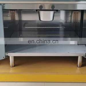 Stainless Steel Gas Griddle With Cabinet(1/3 Grooved)(CE Cerificate) thumbnail-3