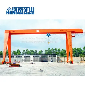MH Type Outdoors 5ton 10ton Single Girder Electric Hoist Gantry Crane thumbnail-5