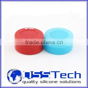 High Quality 7ml Customized Small Clear Decorative Candy Glass Jar/ Oil Dab Wax Container/ Silicone Wax and Oil Container thumbnail-1