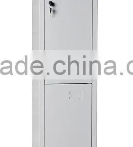 (DL-SL1 ) Folding Steel Storage Lockers for Staff Twin Compartment Twin Door thumbnail-2