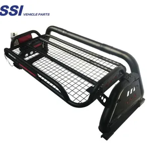 SPORTS BAR 4×4 MESH HILUX NP300 WITH LIGHT thumbnail-1