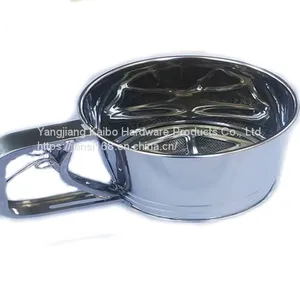 Baking Tools Hand-held Household Stainless Steel Flour Sieves thumbnail-2