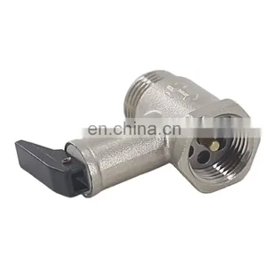 Electric or Solar Water Heater Brass Safety Valve 1/2
