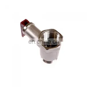 Electric and Solar Water Heater Brass Safety Valve 1/2