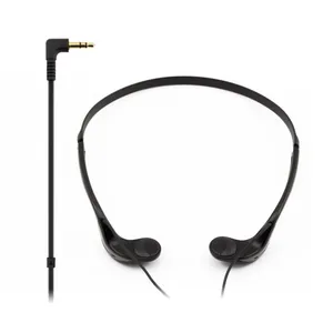 Office Phone Waterproof Two Way Radio Wired Headphones Headset thumbnail-1