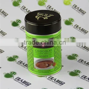 Embossing Round Tin Can Box thumbnail-1