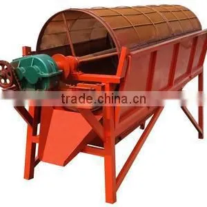 Single Layer Soil Trommel Screen Rotating Drum Sieve thumbnail-2