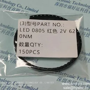 LED 0805 Red 2V 620NM XINGLIGHT Instead OSRAM LS R976-NR-1 LED OSRAM VERMELHO DIFUSO 0805 M2012 SMD thumbnail-1