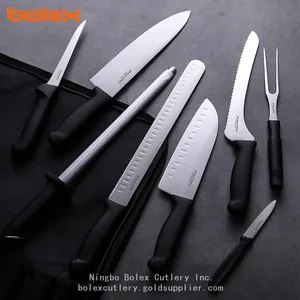 CHINA HUNTING FISHING OUTDOOR CAMPING SLAUGHTERING SUPPLIES SUPPLY KNIVES BBQ KNIVES SET Kitchen Chef Cook Butcher Knives Culinary Schools Chef's Butchers Knives Kit Roll Bag Bolex Set Kit China Suppliers thumbnail-2