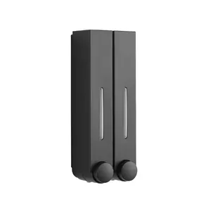 Manual Liquid Shampoo Soap Dispenser Hotel Bathroom Hand Soap Dispenser Wall Mounted Stainless Steel Soap Dispenser thumbnail-3