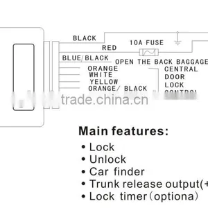 24V Vehicle Keyless Entry Auto Security System Hot Sale in Vietnam thumbnail-4