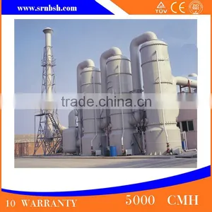 Activated Carbon Adsorption Tower SUS304 Filler Pocessed To Form Air Purification Scrubber thumbnail-1