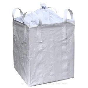 Good Price High Quality FIBC Big Bag With Skirt Top 1000kg Fabric Bulk Big Bag for Wholesales thumbnail-3