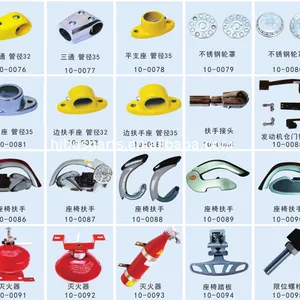 High Quality Coach Accessories Auto Interior Parts Bus Chair Luxury Bus Coach Seat for Sale thumbnail-6