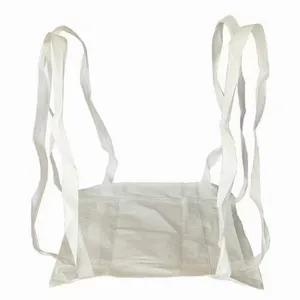 FIBC Ventilated Moistureproof Jumbo Container Bag Recycling Bulka Bags Antistatic Industrial Bags 1m3 Demolition Skip Bin Rubber thumbnail-5