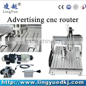 LINGYUE Desktop Wood Cnc Router Mini Cnc Engraving Machine With Price thumbnail-3