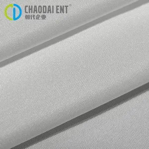Certified by GRS 240T White Dyeing 100%RPET Recycled Polyester Pongee Fabric for Lining Fabric Hairdressing Bibs Umbrellas thumbnail-5