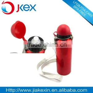 Energy Bicycle Smash Aluminum Sport Drink Bottle With Ring thumbnail-2