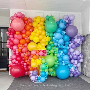 Wholesale Multicolor Latex Balloons - 300-1000 Pcs Bulk Packs, Rainbow Themes, Private Label Availabl thumbnail-2