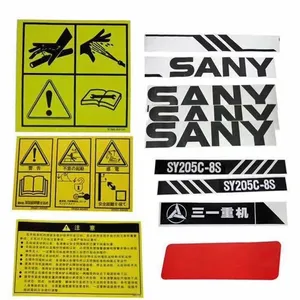 Sany Excavator Full Series Cat Excavator Decal thumbnail-1