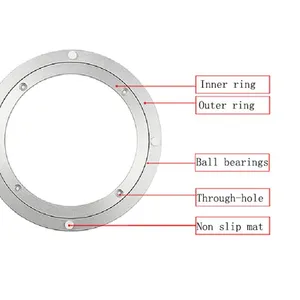 250mm Turntable Organizer, 10 Inch Lazy Susan, thumbnail-3