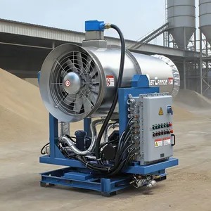 Manufacturer Explosion Proof Stainless Steel 60m Fog Cannon for Coal Mine Dust Suppression thumbnail-3
