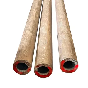 ASTM A106/A36/A53 & BS 1387 Certified ERW Hollow Steel Pipes Hot Rolled EMT Welded Round Pipe 1.0033 Carbon Steel Factory Direct thumbnail-2