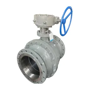 Manufacturer Direct Sales of High-quality Turbine Drive Fixed Flange Ball Valve thumbnail-2