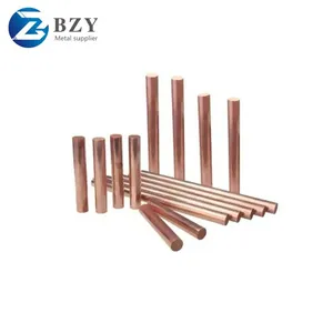 Stock Copper Bar C11000 C101 Solid Copper Bar Red Copper Price Per kg thumbnail-4