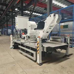 Upper Assembly of 14-meter Telescopic Boom Aerial Work Vehicle. Multiple Units Are Exported in Batches. Overseas Customization is Supported. thumbnail-2