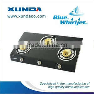 New Design Curved Glass Gas Cooker thumbnail-1
