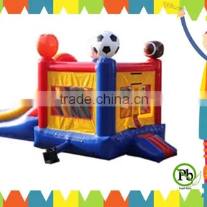 2014 China High Quality Cheap Cute Ball Theme Inflatable Combo for Sale thumbnail-3