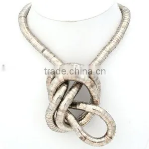 Fashion Metal Snake Necklace thumbnail-1