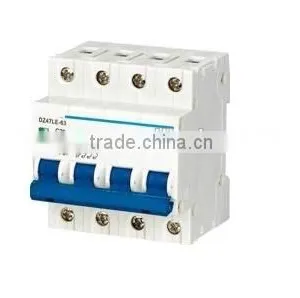 MCB Circuit Breaker for DIN Rails,DZ47-63 MCB(New Type With Indicator) Mini Circuit Breaker thumbnail-4