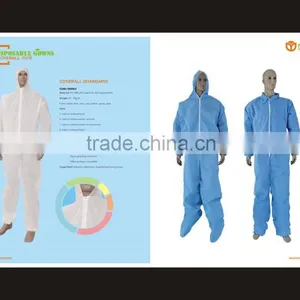 Waterproof Disposable Coverall Disposable Waterproof Coverall thumbnail-1