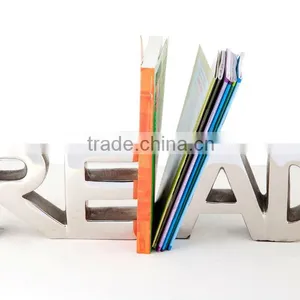 Cast Aluminum Decorative Read Bookends thumbnail-1