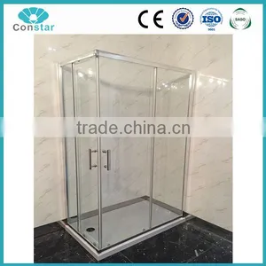 Constar 25mm Adjustable Aluminum Rectangle Shower Cabin thumbnail-3