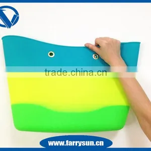 Newest Silicone Shoulder Handbag,jelly Tote Bag, Mix Color Beach Handbag Supplier's Choice thumbnail-5