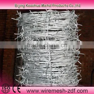 Galvanized Steel Barbed Wire thumbnail-4
