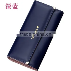 8 Colors Hot Sell Three Fold Ladies Wallet Ladies Pars Hand Set Bag thumbnail-5
