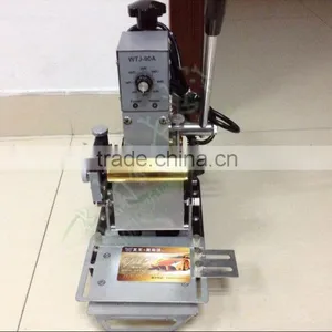 WTJ-90A Hot Stamping Machine For PVC Card Member Club thumbnail-6