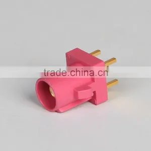 Fakra Plug PCB Mount Connector & Violet Mini RF Connector PCB thumbnail-2