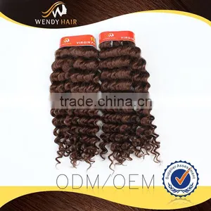 DEEP CURL 5 a Grade Unprocessed Virgin Peruvian Hair With 100% Human Hair thumbnail-1