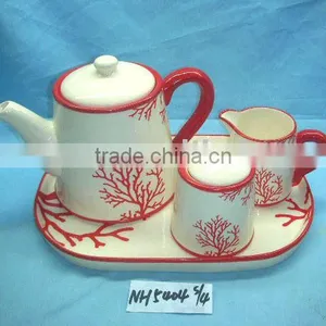 New Ceramic Tea Set thumbnail-1