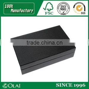 Deluxe Glossy Black Wooden Pen Box thumbnail-2