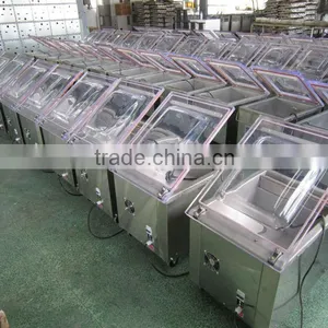 2015 New Large Chamber Dz350 Single Top Food Stainless Steel Automatic Table Tybe Higher Working Vacuum Packing Machine With CE thumbnail-4