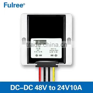 48v30v-60v to 24v10a240w Dc-dc Step Down Converters, Car Power Supply Module, Dc-dc Converter 48v to 24v thumbnail-1