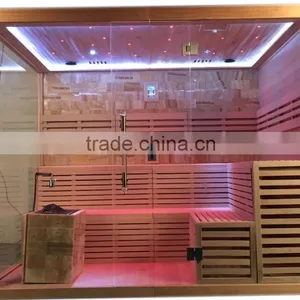 Body Slimming Ceramic Heater Hemlock Sauna Room (4persons) thumbnail-1